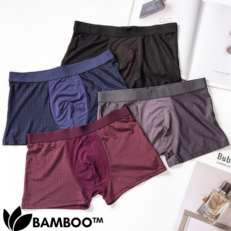 BAMBOO™ - Nooit meer oncomfortabele, zweterige boxers!