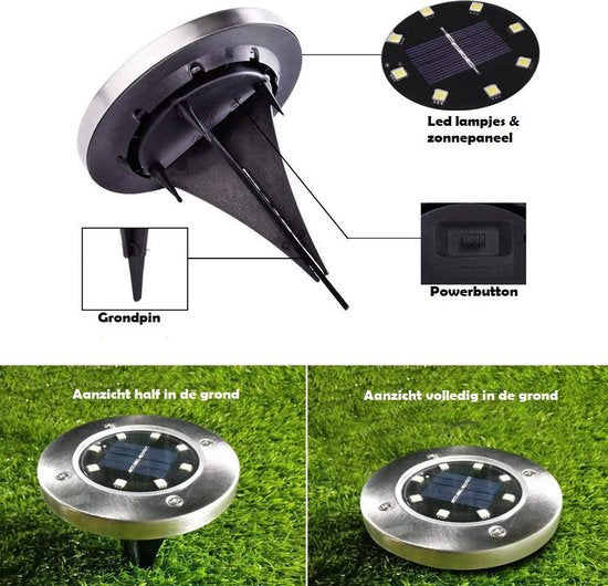 Draadloze Tuinlampen Deluxe - Creëer de perfecte sfeer in jouw tuin!